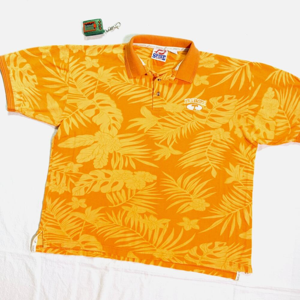 Vintage Tennessee Volunteers Hawaiian Polo - L